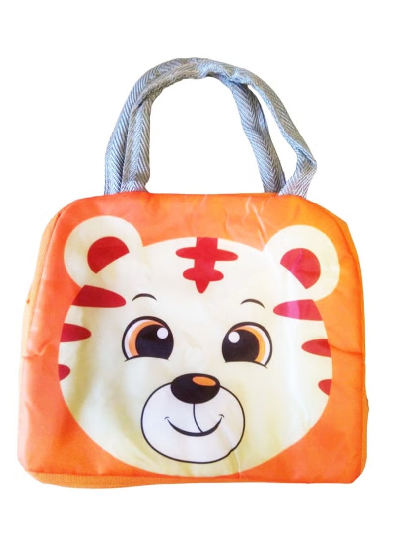Insulated thermal lunchbox for kids – Waterproof school lunch bag – Large capacity – Cute cartoon design – Sturdy metal zipper - Image 2